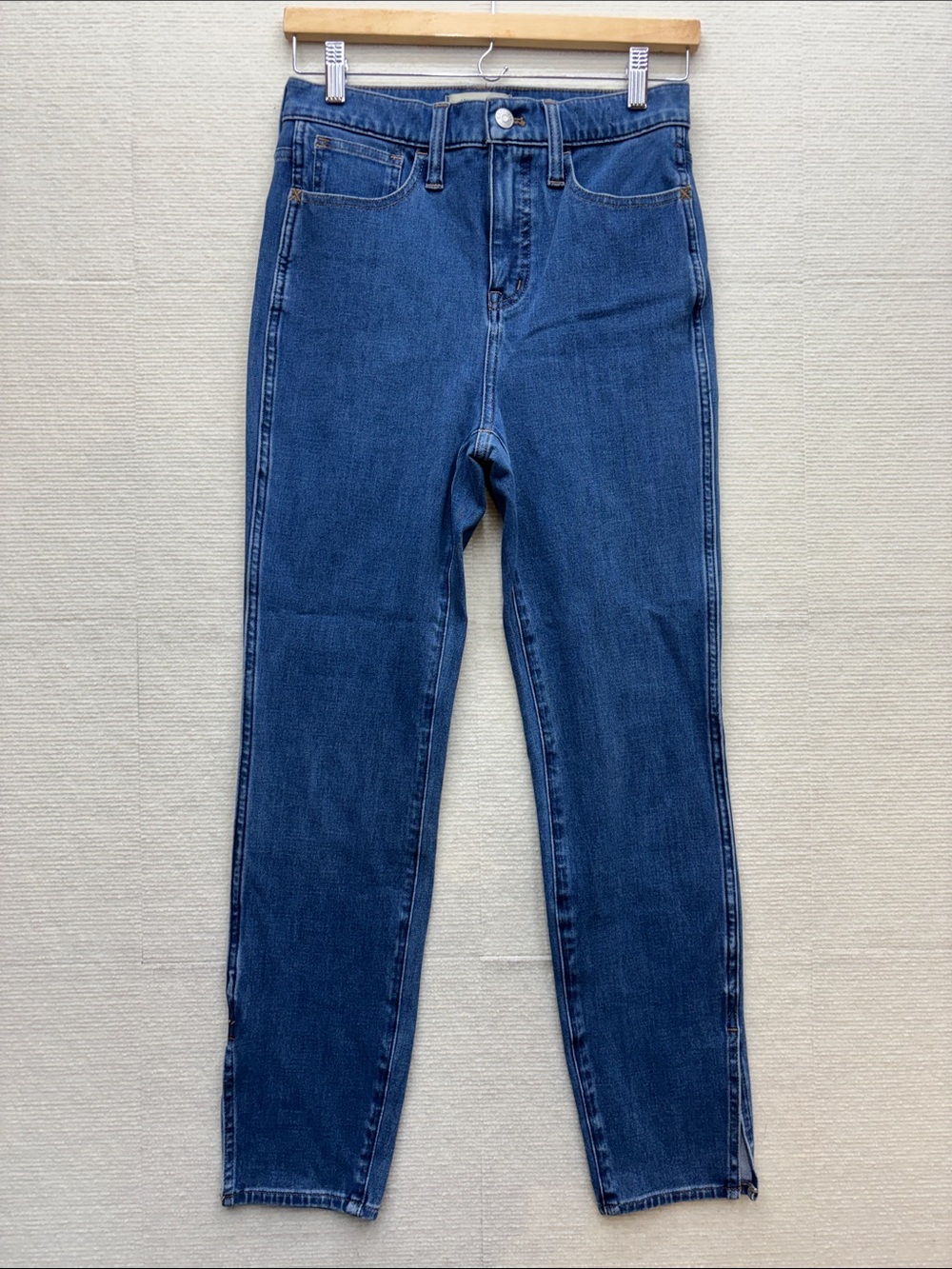 MADEWELL | 11” roadtripper 26 Classic Women's Jeans in Dark Blue
